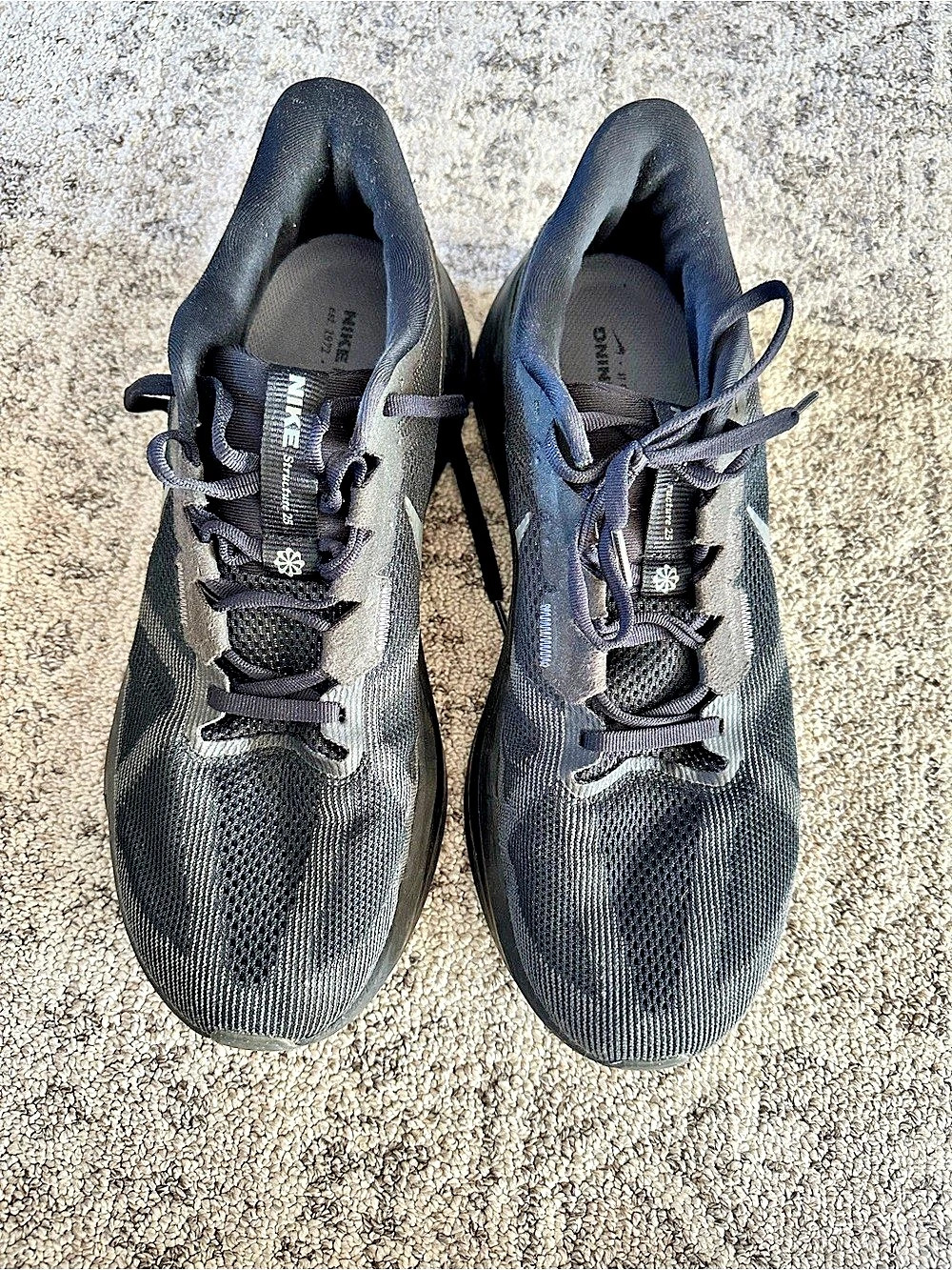 Nike Air Zoom Pegasus 38 Black/Dk Gray US menโs 13 Athletic Shoes